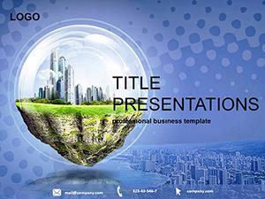 Overview - Business World PowerPoint template