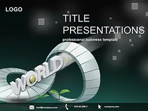 Global Business PowerPoint Template: Design Presentation
