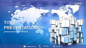 Part of World PowerPoint template