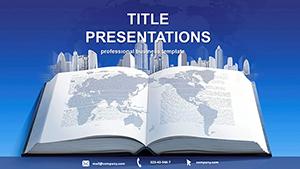 Book and the City PowerPoint Template