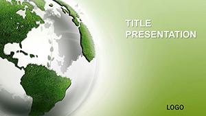 Bio Green Planet PowerPoint Template