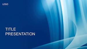 Abstract Light Ray PowerPoint Template: Presentation