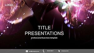 Purple Light PowerPoint Template
