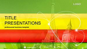 Travel Itinerary PowerPoint Template | Professional Infographic Design