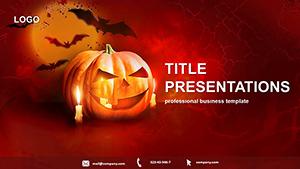 Murderous watermelon PowerPoint templates