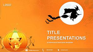 Flying Witch PowerPoint Template | Presentation Design