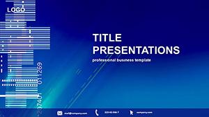 Barcode PowerPoint template