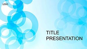 Ring-shaped Chain PowerPoint template