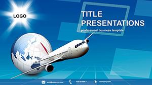 Airplane PowerPoint Template