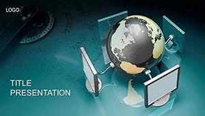 Computer Network Service PowerPoint Template: Presentation