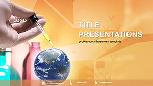 Chemistry World PowerPoint template
