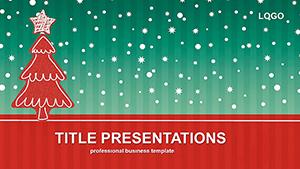Christmas Tree for the Holidays PowerPoint Template