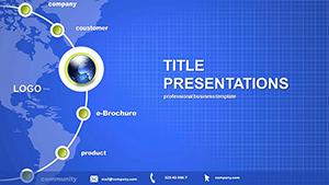 Business Network PowerPoint Template: Presentation