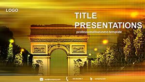 Arc de Triomphe (Paris) PowerPoint templates