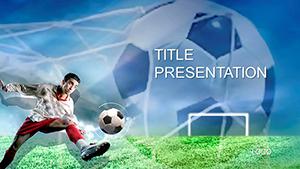 Football: Kick the Ball PowerPoint template