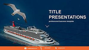 Cruise Ship PowerPoint template