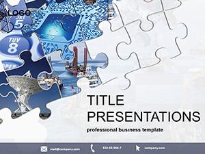 Communication PowerPoint template
