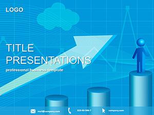 Finance Sequence Growth PowerPoint Template Presentation