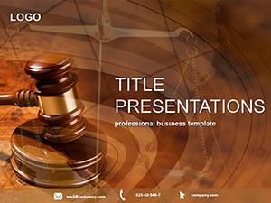Legal Legislation PowerPoint template