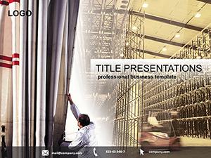 Stocked items PowerPoint templates