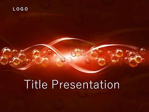 Bubbles in the Flow PowerPoint Templates
