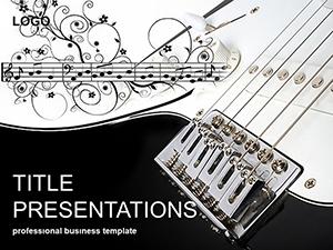 Chords for Guitar PowerPoint Templates