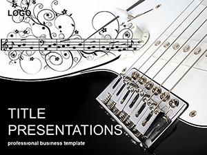 Guitar Chord PowerPoint Template: Presentation