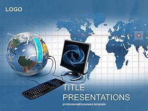 Codes, Secrets, World PowerPoint Presentation Template