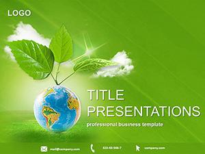 Eco - Earth PowerPoint Template