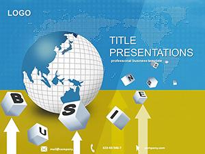 Information on Business PowerPoint template