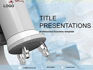 Microscope: Find Virus PowerPoint Templates