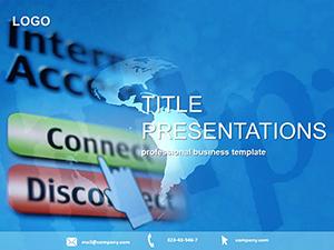 Internet Access PowerPoint presentation template