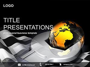 Global Earth Repair PowerPoint Template - Presentation