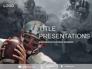 Rivals of American Football PowerPoint Templates