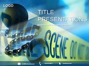 PowerPoint: Shackles Crime Templates