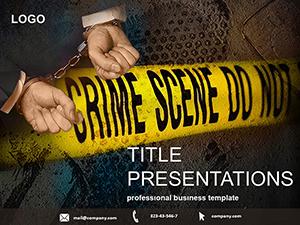 Thief Caught PowerPoint Templates