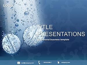 Pills for Treatment PowerPoint Template - Professional Medical Presentation