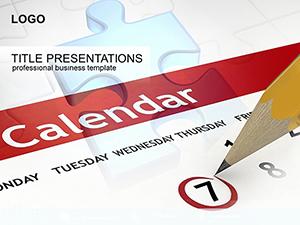 Timeless Organization: A Customizable Calendar PowerPoint Template