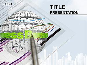 Projects and business plans PowerPoint Templates