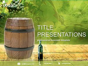 Terms of wine production PowerPoint Templates