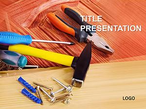 PowerPoint Plumbing Tools Template