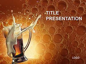 Live Beer PowerPoint Templates