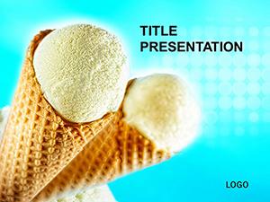 Food : Ice Cream Plombir PowerPoint Templates - Presentation