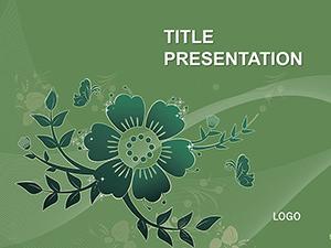 Flower of Joy PowerPoint templates