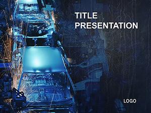 Automotive Industry PowerPoint Template for presentation