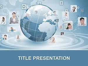 News Social Networks PowerPoint Templates
