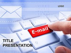 Sending an e-mail PowerPoint Templates