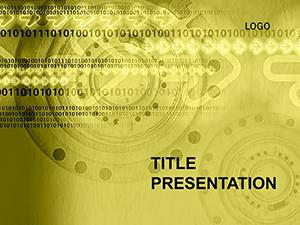 Green Lace PowerPoint Templates