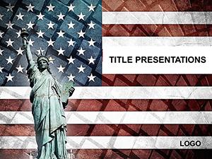 USA Independence Day PowerPoint Template
