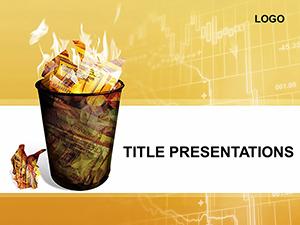 Risks in the Stock Market PowerPoint Templates